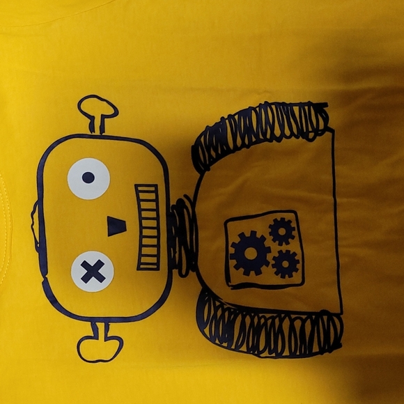 BOYS ROBOT SHORTS & SHIRTS SET - Picture 2 of 3